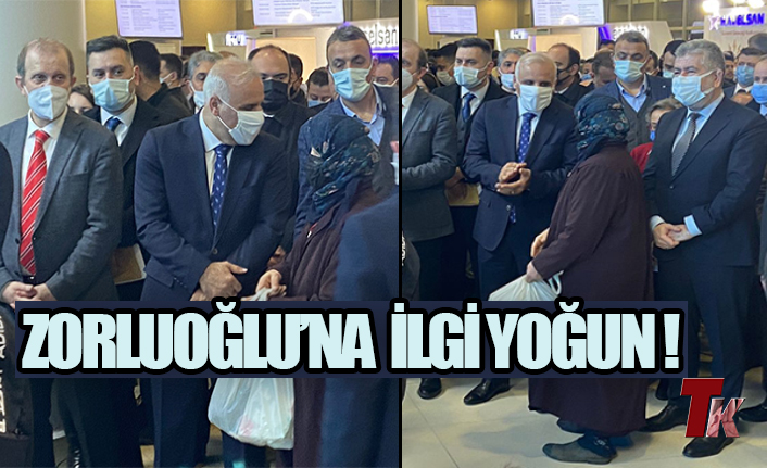 ZORLUOĞLU'NA İLGİ YOĞUN