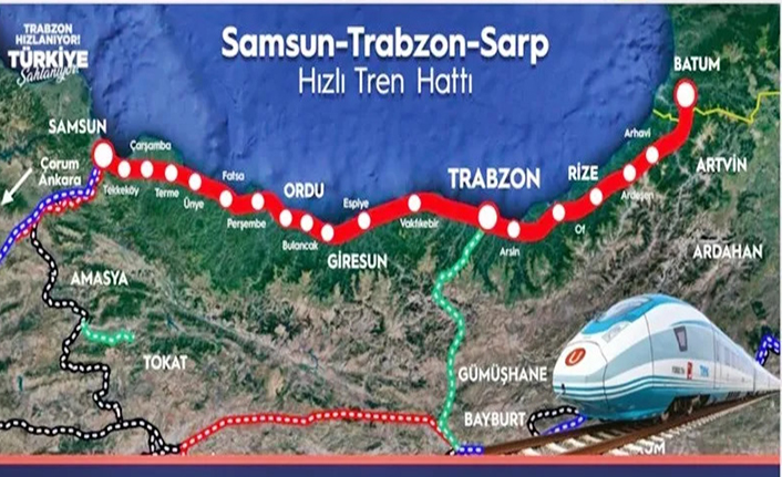 TRABZON’A HIZLI TREN MÜJDESİ