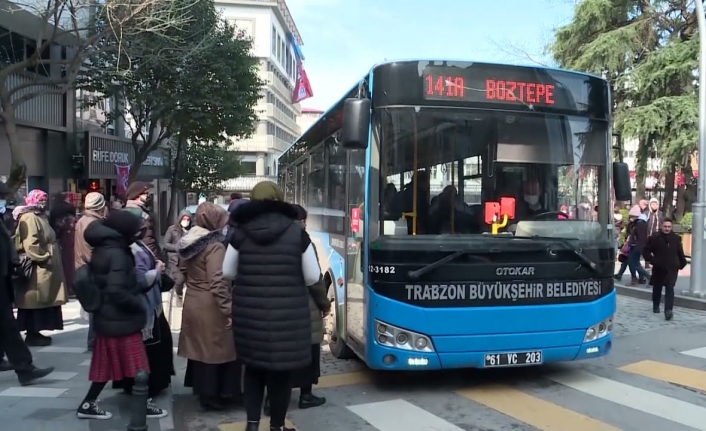 TRABZON'DA TOPLU ULAŞIMA ZAM GELDİ