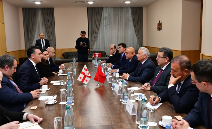 TRABZON HEYETİNDEN GÜRCİSTAN DIŞİŞLERİ BAKANI'NA ZİYARET