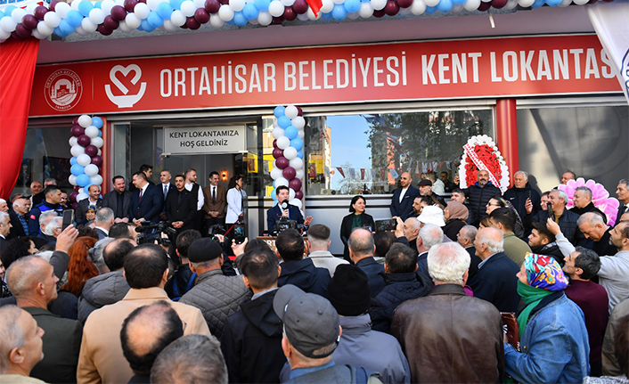 TRABZON'DA İKİNCİ KENT LOKANTASI AÇILDI