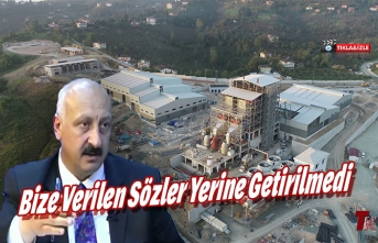 ÇEBİ "BİZE VERİLEN SÖZLER YERİNE GETİRİLMEDİ"