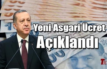 YENİ ASGARİ ÜCRET AÇIKLANDI