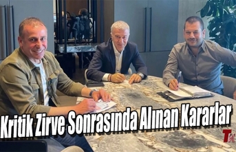 KRİTİK ZİRVE SONRASINDA ALINAN KARARLAR