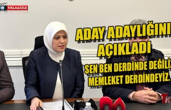 AYŞE SULA KÖSEOĞLU MİLLETVEKİLİ ADAY ADAYLIĞINI AÇIKLADI