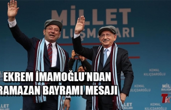 EKREM İMAMOĞLU'NDAN RAMAZAN BAYRAMI MESAJI