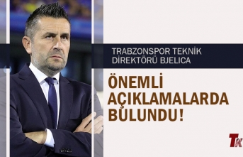 TRABZONSPOR TEKNİK DİREKTÖRÜ NENAD BJELİCA'DAN ÖNEMLİ AÇIKLAMALAR